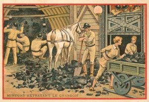 Mineurs de charbon - French School